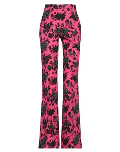 Gaelle Paris Gaëlle Paris Woman Pants Fuchsia Size 6 Polyester, Elastane In Pink