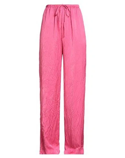 Gaelle Paris Gaëlle Paris Woman Pants Fuchsia Size 4 Polyester In Neutral