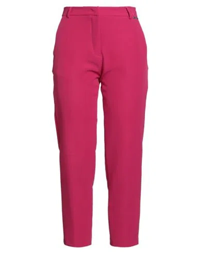 Gaelle Paris Gaëlle Paris Woman Pants Fuchsia Size 8 Polyester, Elastane In Pink