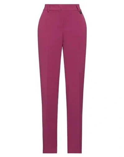 Gaelle Paris Gaëlle Paris Woman Pants Garnet Size 8 Polyester, Elastane In Red