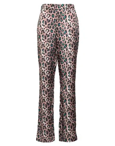 Gaelle Paris Gaëlle Paris Woman Pants Light Brown Size 12 Polyester