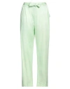 Gaelle Paris Gaëlle Paris Woman Pants Light Green Size 4 Cotton, Viscose, Elastane In Green
