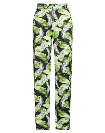 Gaelle Paris Gaëlle Paris Woman Pants Light Green Size 4 Viscose, Polyamide, Elastane