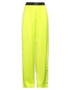 Gaelle Paris Gaëlle Paris Woman Pants Lime Green Size 1 Polyester