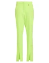 Gaelle Paris Gaëlle Paris Woman Pants Lime Green Size 4 Polyester, Elastane