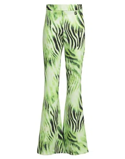 Gaelle Paris Gaëlle Paris Woman Pants Lime Green Size 8 Polyester, Elastane