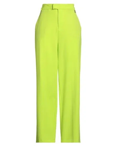 Gaelle Paris Gaëlle Paris Woman Pants Lime Green Size 8 Polyester, Elastane