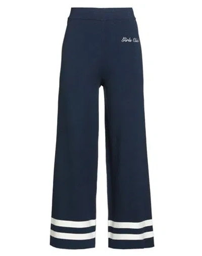 Gaelle Paris Gaëlle Paris Woman Pants Navy Size 1 Viscose, Polyester, Nylon In Blue