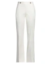 Gaelle Paris Gaëlle Paris Woman Pants Off White Size 8 Rayon, Polyamide, Elastane