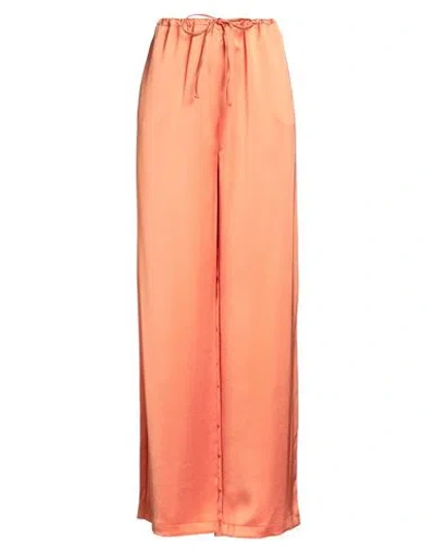 Gaelle Paris Gaëlle Paris Woman Pants Orange Size 8 Polyester