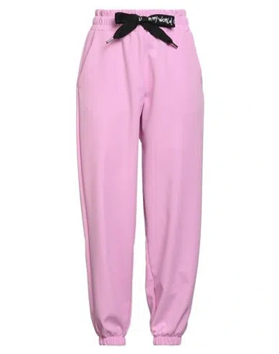 Gaelle Paris Gaëlle Paris Woman Pants Pink Size 1 Polyester, Elastane