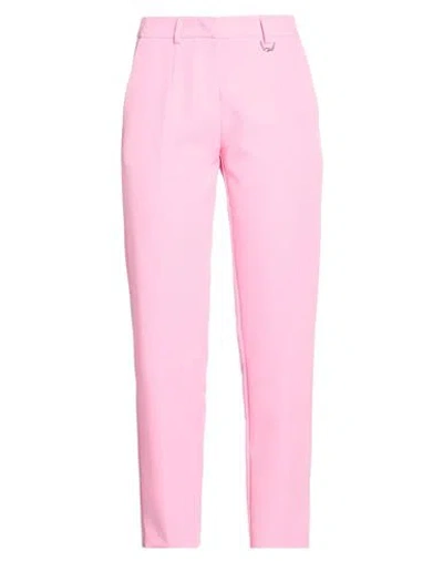 Gaelle Paris Gaëlle Paris Woman Pants Pink Size 4 Polyester, Elastane