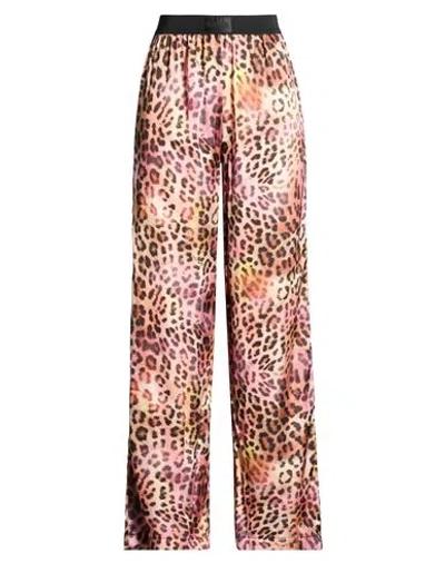 Gaelle Paris Gaëlle Paris Woman Pants Salmon Pink Size 2 Polyester In Multi