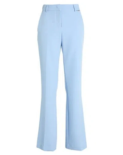 Gaelle Paris Gaëlle Paris Woman Pants Sky Blue Size 8 Polyester, Elastane