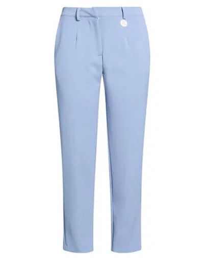 Gaelle Paris Gaëlle Paris Woman Pants Slate Blue Size 2 Polyester, Elastane In Multi