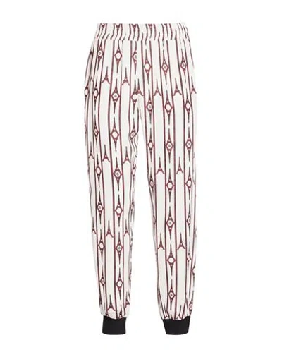 Gaelle Paris Gaëlle Paris Woman Pants White Size 4 Polyester In Multi