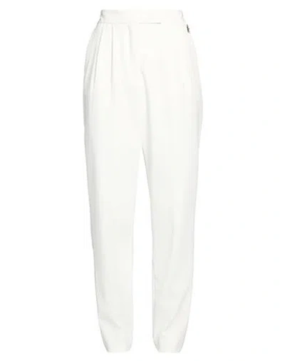 Gaelle Paris Gaëlle Paris Woman Pants White Size 6 Polyester, Elastane