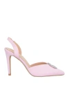 Gaelle Paris Gaëlle Paris Woman Pumps Pink Size 7 Textile Fibers