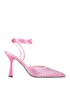 Gaelle Paris Gaëlle Paris Woman Pumps Pink Size 8 Textile Fibers
