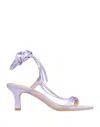 Gaelle Paris Sandals In Purple