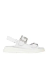 Gaelle Paris Gaëlle Paris Woman Sandals White Size 7 Leather