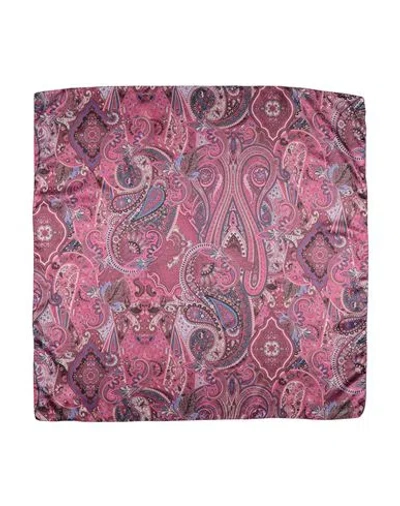 Gaelle Paris Gaëlle Paris Woman Scarf Magenta Size - Polyester In Purple