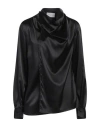 Gaelle Paris Gaëlle Paris Woman Shirt Black Size S Polyester, Elastane In Black