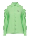 Gaelle Paris Gaëlle Paris Woman Shirt Light Green Size 8 Polyester