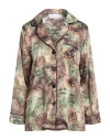 Gaelle Paris Gaëlle Paris Woman Shirt Light Green Size 8 Polyester In Green
