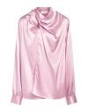 Gaelle Paris Gaëlle Paris Woman Shirt Mauve Size M Polyester, Elastane In Purple