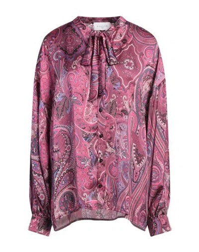 Gaelle Paris Gaëlle Paris Woman Shirt Mauve Size 12 Polyester In Purple