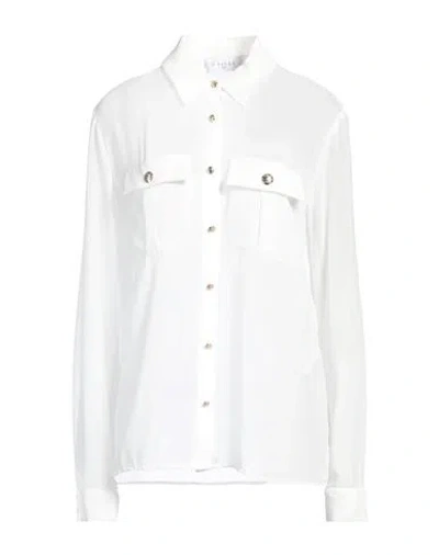 Gaelle Paris Gaëlle Paris Woman Shirt White Size 10 Polyester