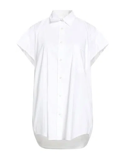 Gaelle Paris Gaëlle Paris Woman Shirt White Size 8 Cotton