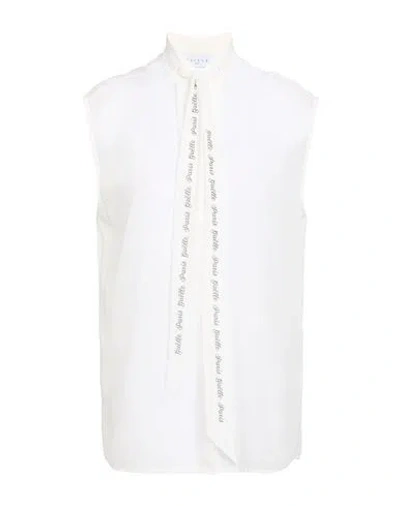 Gaelle Paris Gaëlle Paris Woman Shirt White Size 8 Polyester