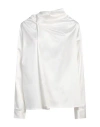 Gaelle Paris Gaëlle Paris Woman Shirt White Size Xl Polyester, Elastane