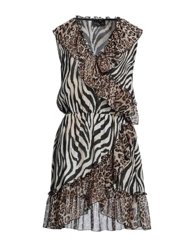 Gaelle Paris Short Dresses In Black