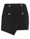 Gaelle Paris Gaëlle Paris Woman Shorts & Bermuda Shorts Black Size 6 Polyester In Black