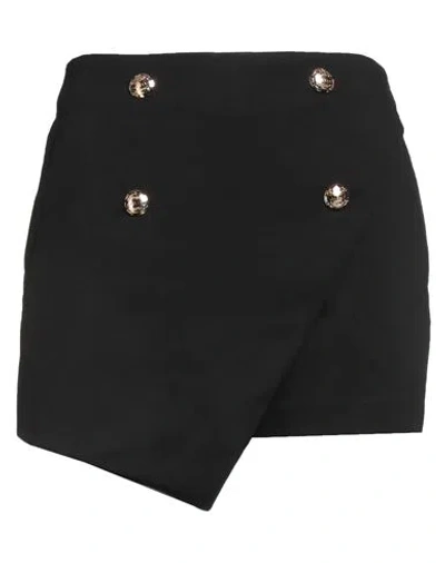 Gaelle Paris Gaëlle Paris Woman Shorts & Bermuda Shorts Black Size 6 Polyester