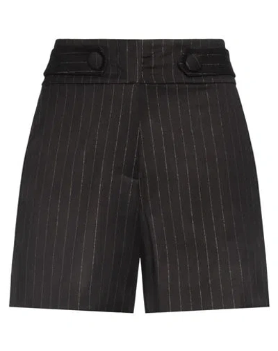 Gaelle Paris Gaëlle Paris Woman Shorts & Bermuda Shorts Black Size 8 Polyester, Rayon, Elastane