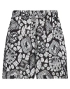 Shop Gaelle Paris Gaëlle Paris Woman Shorts & Bermuda Shorts Black Size 8 Viscose