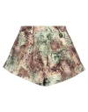 Gaelle Paris Gaëlle Paris Woman Shorts & Bermuda Shorts Light Green Size 4 Polyester, Elastane In Green