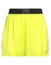 Gaelle Paris Gaëlle Paris Woman Shorts & Bermuda Shorts Lime Green Size 1 Polyester In Yellow