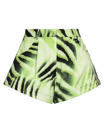 Gaelle Paris Gaëlle Paris Woman Shorts & Bermuda Shorts Lime Green Size 8 Polyester, Elastane