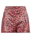 Gaelle Paris Gaëlle Paris Woman Shorts & Bermuda Shorts Red Size 6 Polyester In Red