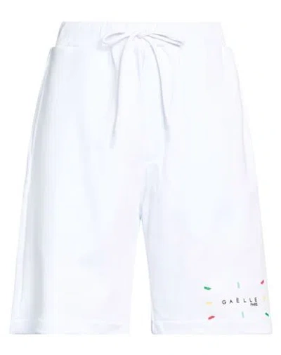 Gaelle Paris Gaëlle Paris Woman Shorts & Bermuda Shorts White Size M Cotton