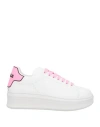 Gaelle Paris Gaëlle Paris Woman Sneakers White Size 6 Textile Fibers In White