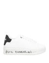 Gaelle Paris Gaëlle Paris Woman Sneakers White Size 7 Textile Fibers In Multi