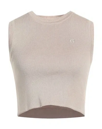 Gaelle Paris Gaëlle Paris Woman Sweater Beige Size 1 Viscose, Polyester, Polyamide In Gold