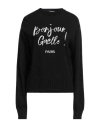 Gaelle Paris Gaëlle Paris Woman Sweater Black Size 1 Acrylic In Black