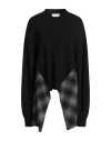 Gaelle Paris Gaëlle Paris Woman Sweater Black Size 1 Polyacrylic, Viscose, Wool, Alpaca Wool, Cotton In Black